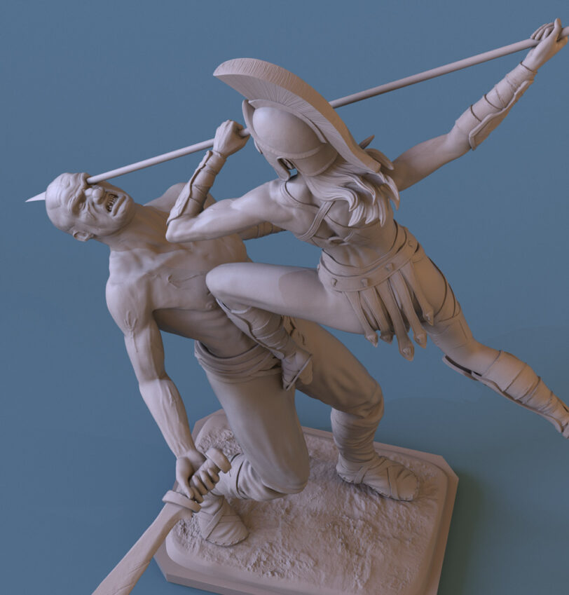 Diorama 200 3d printable figurine