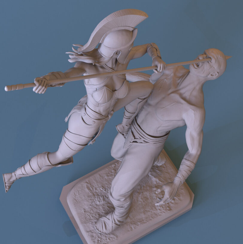 Diorama 200 3d printable figurine