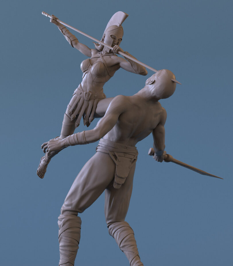 Diorama 200 3d printable figurine