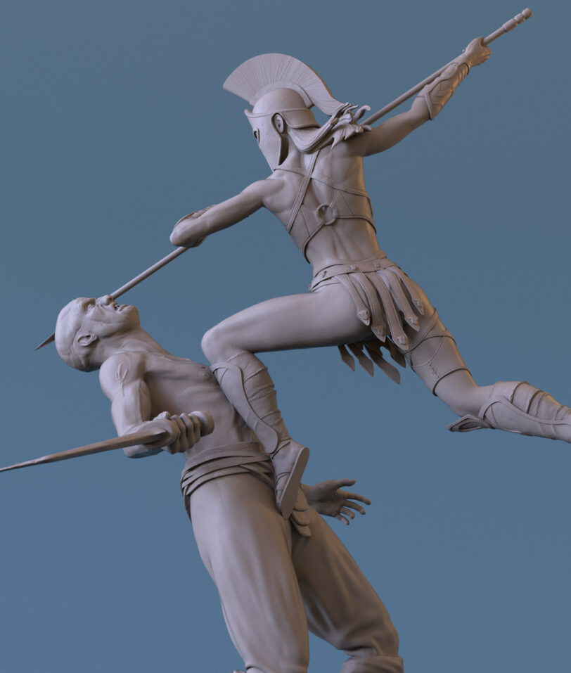 Diorama 200 3d printable figurine