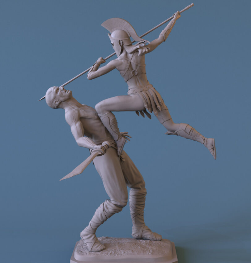 Diorama 200 3d printable figurine