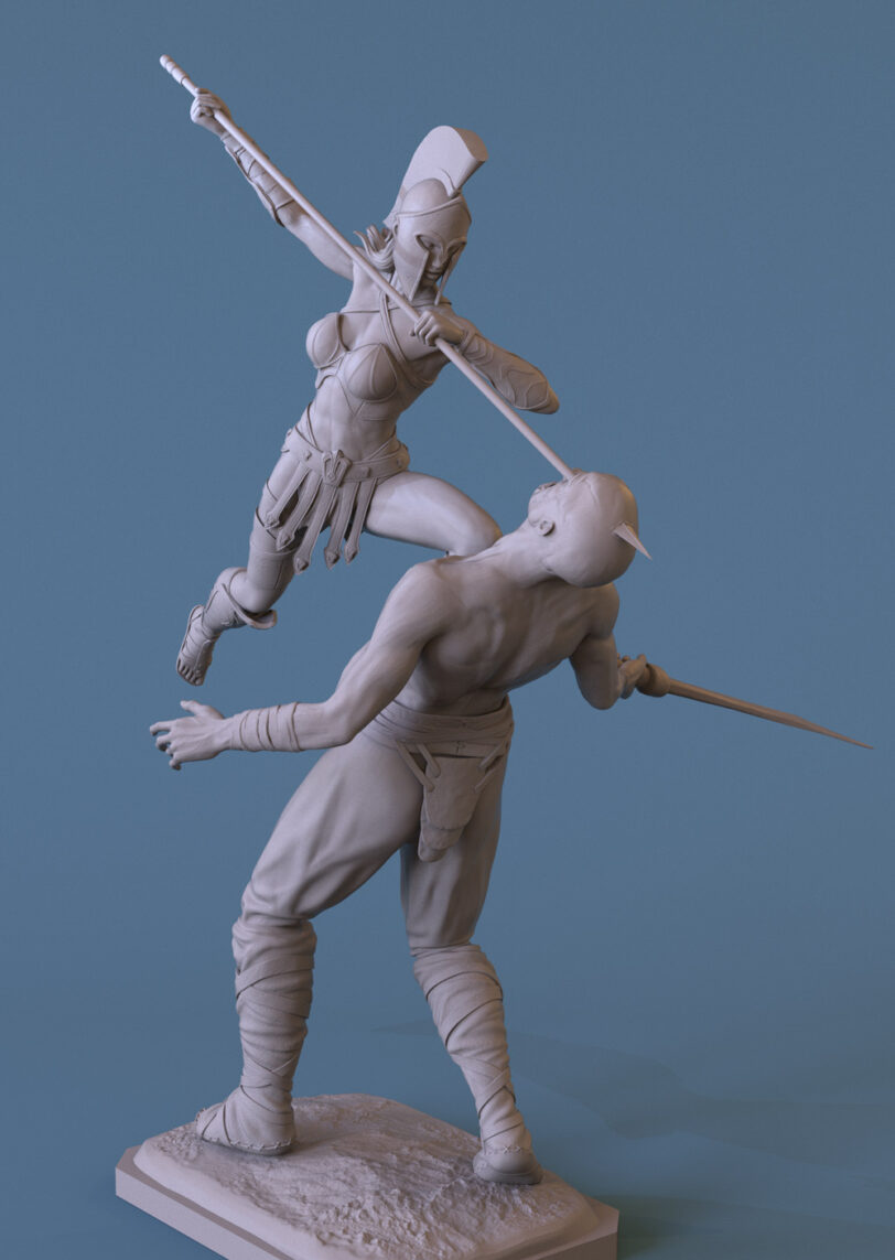 Diorama 200 3d printable figurine