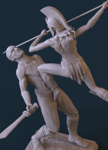 Diorama 200 3d printable figurine