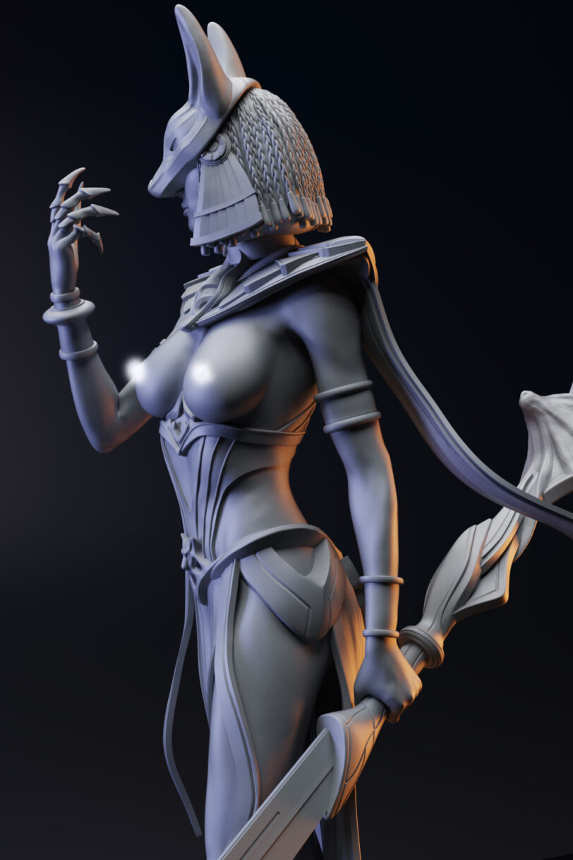 Cleopatra 3D print