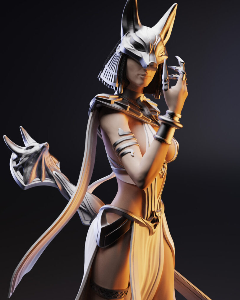 Cleopatra 3D print