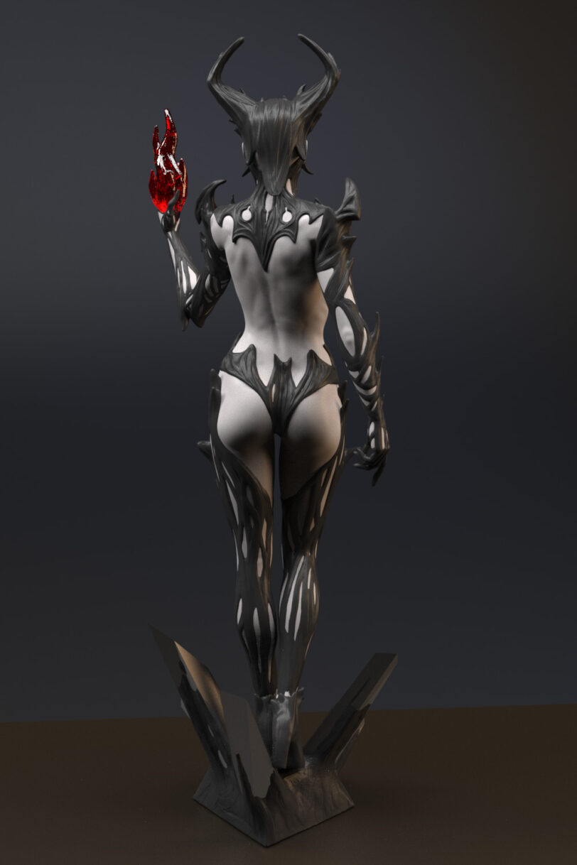 Diqual Queen of pain 3D print