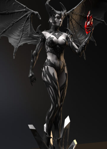 Diqual Queen of pain 3D print