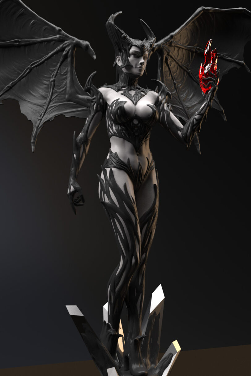 Diqual Queen of pain 3D print