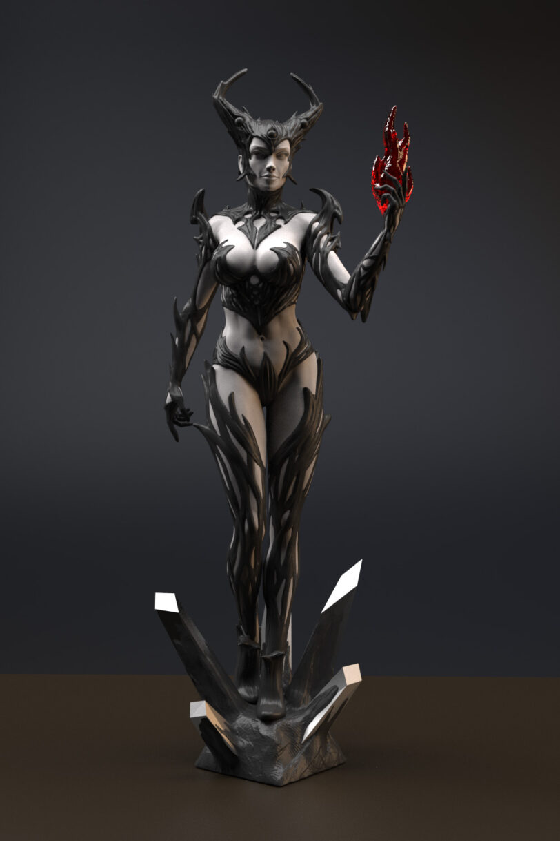 Diqual Queen of pain 3D print