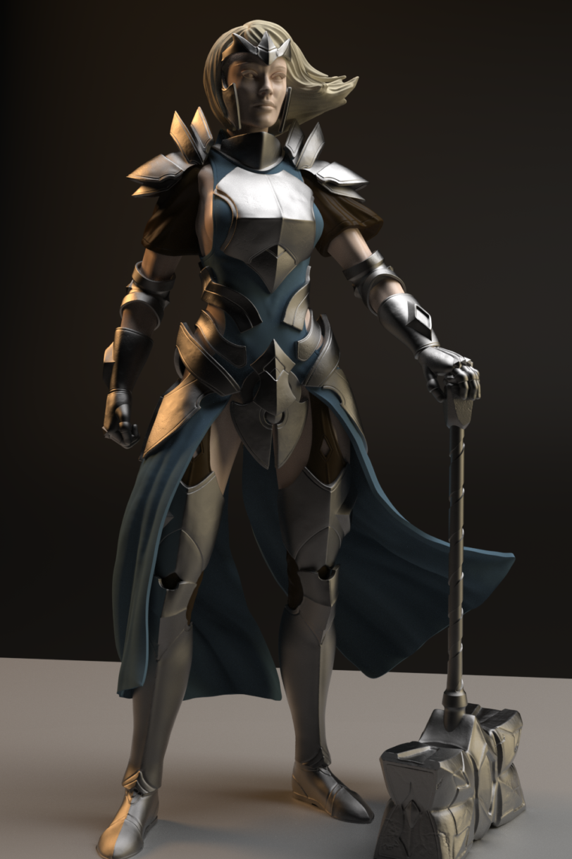 Emael gardian of light 3D printable