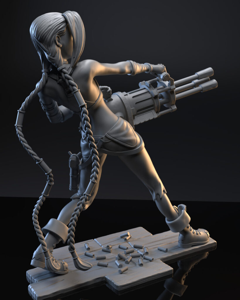 Jinx 3d printable – Gsculpt Art