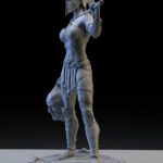 Leonis 3d printable figurine