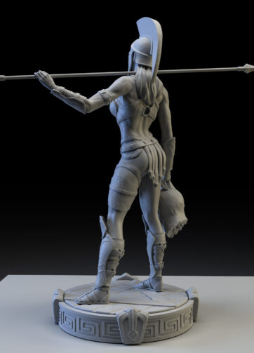 Leonis 3d printable figurine