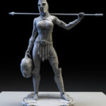 Leonis 3d printable figurine