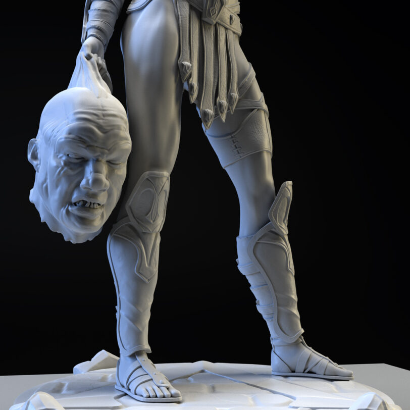 Leonis 3d printable figurine