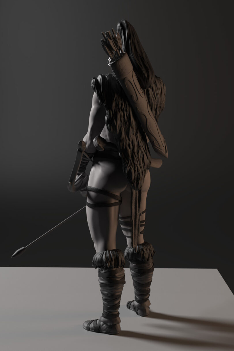 Lutania 3d printable figurine