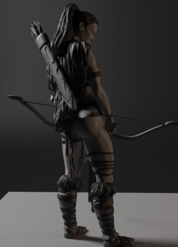 Lutania 3d printable figurine