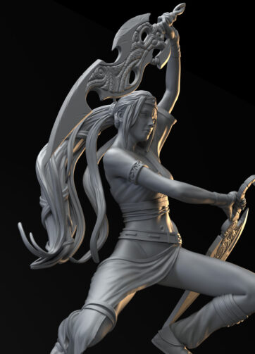 Nariko Heavenly sword 3Dprint