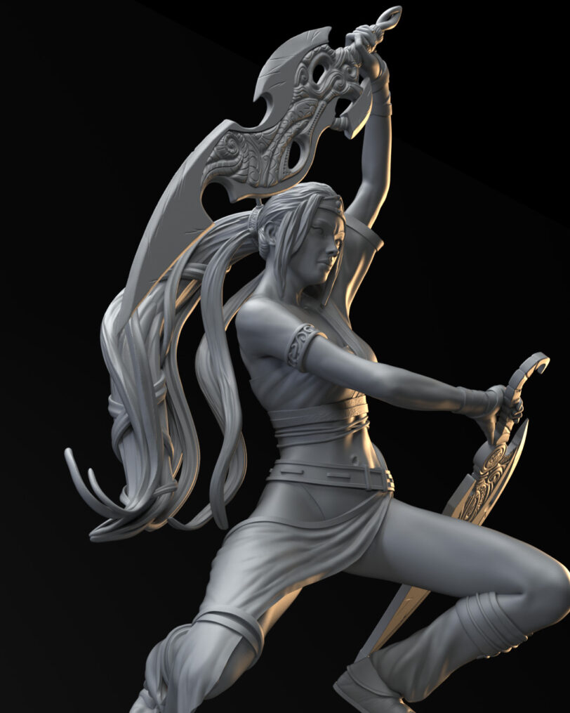 Nariko Heavenly sword 3Dprint