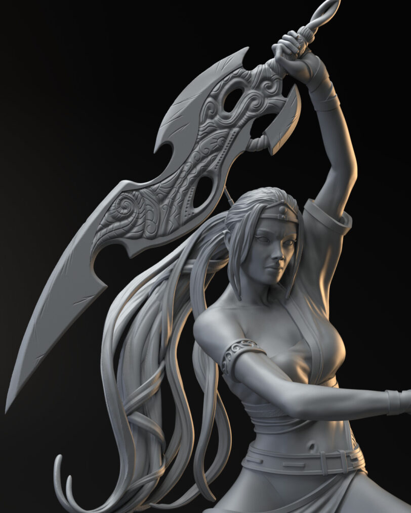 Nariko Heavenly sword 3Dprint