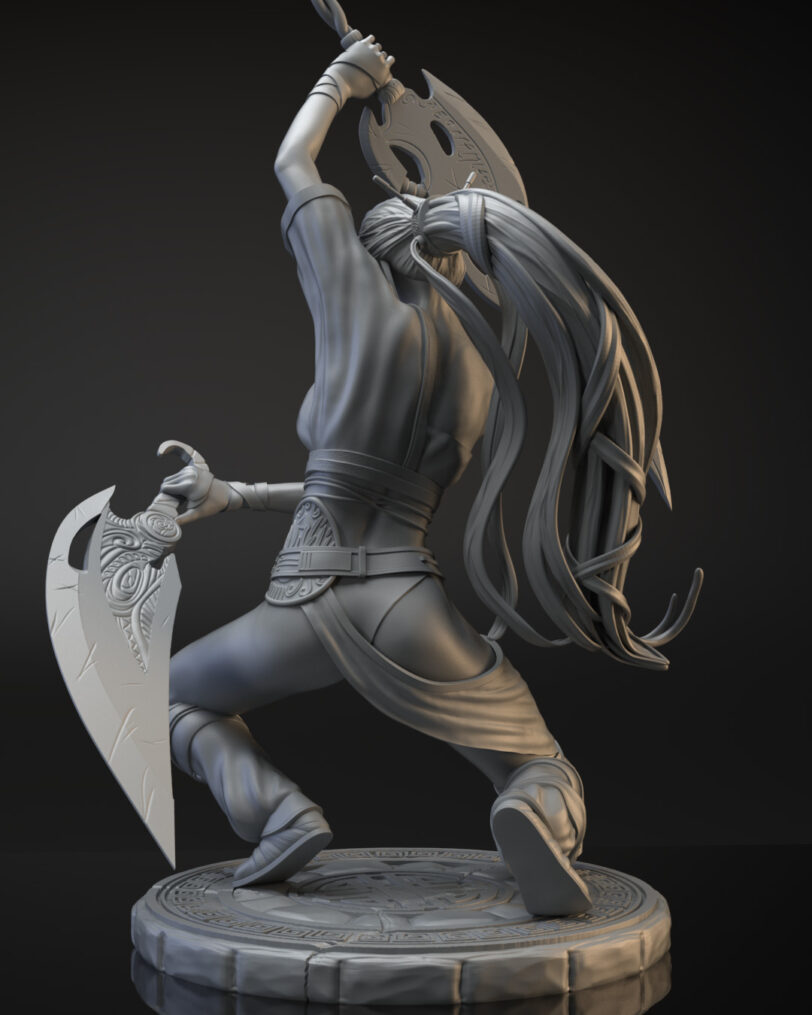 Nariko Heavenly sword 3Dprint