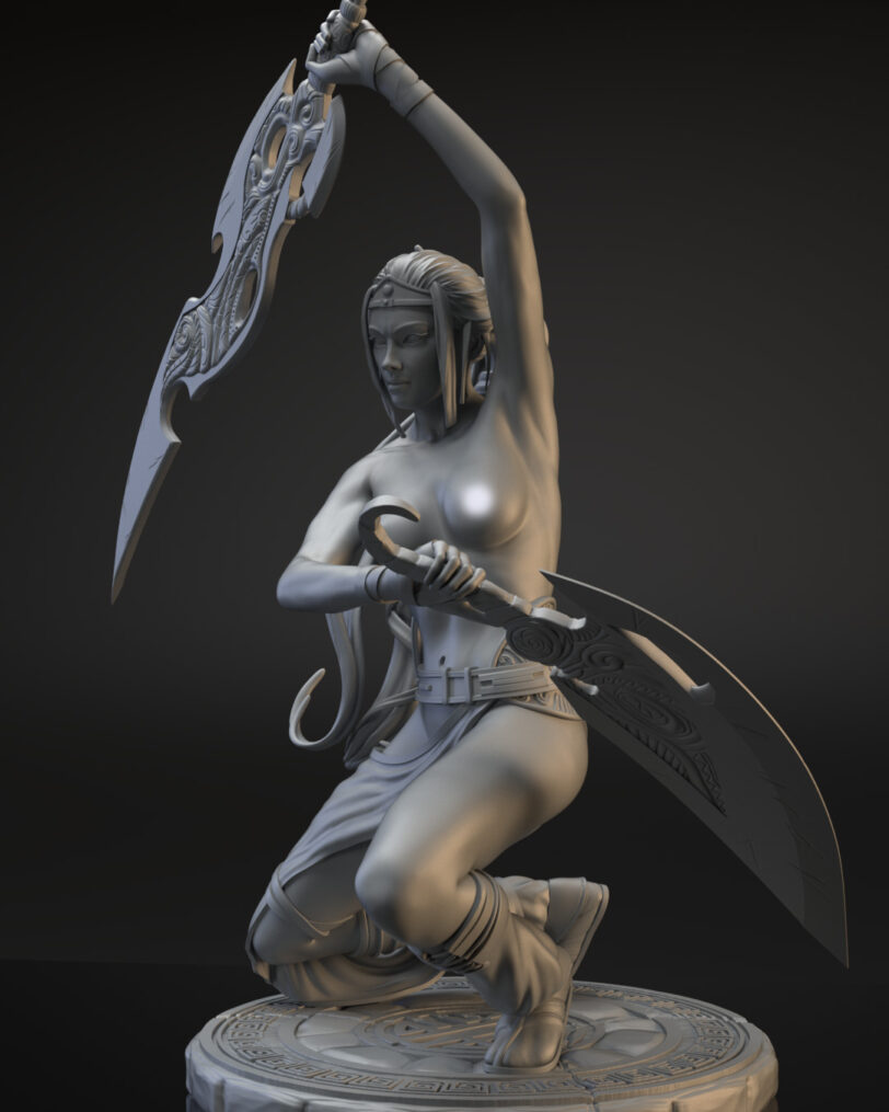 Nariko Heavenly sword 3Dprint