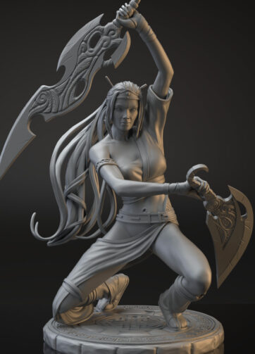 Nariko Heavenly sword 3Dprint