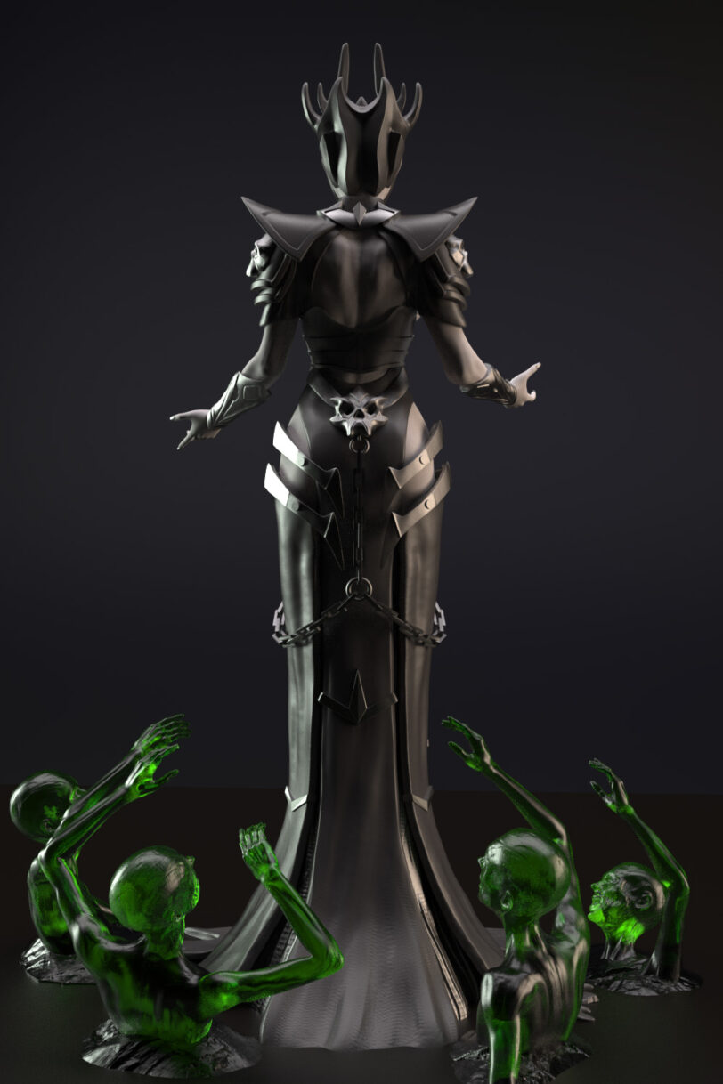 Neycrom prietess of Death 3D print