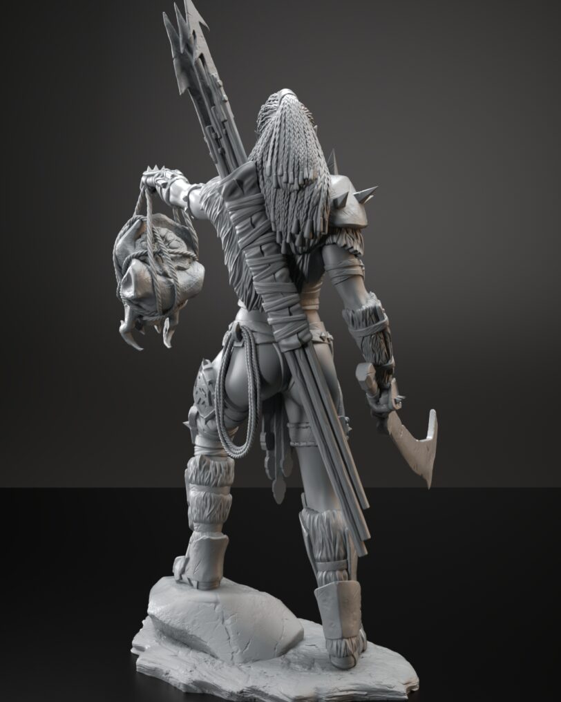 Lagmen orc hunter 3D print