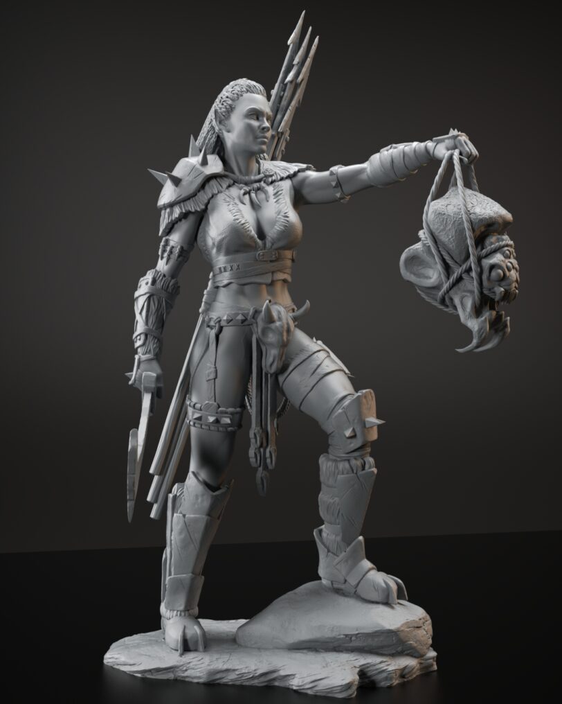 Lagmen orc hunter 3D print