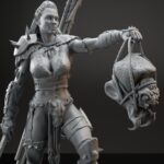 Lagmen orc hunter 3D print