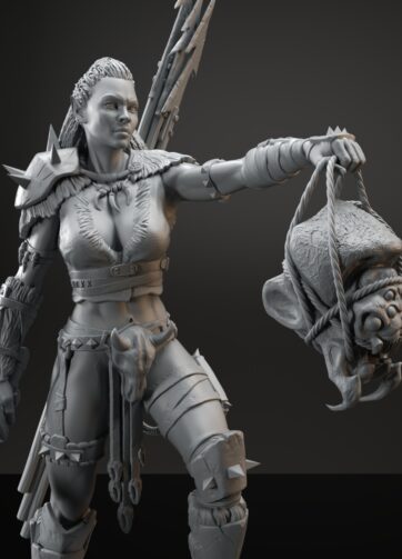 Lagmen orc hunter 3D print