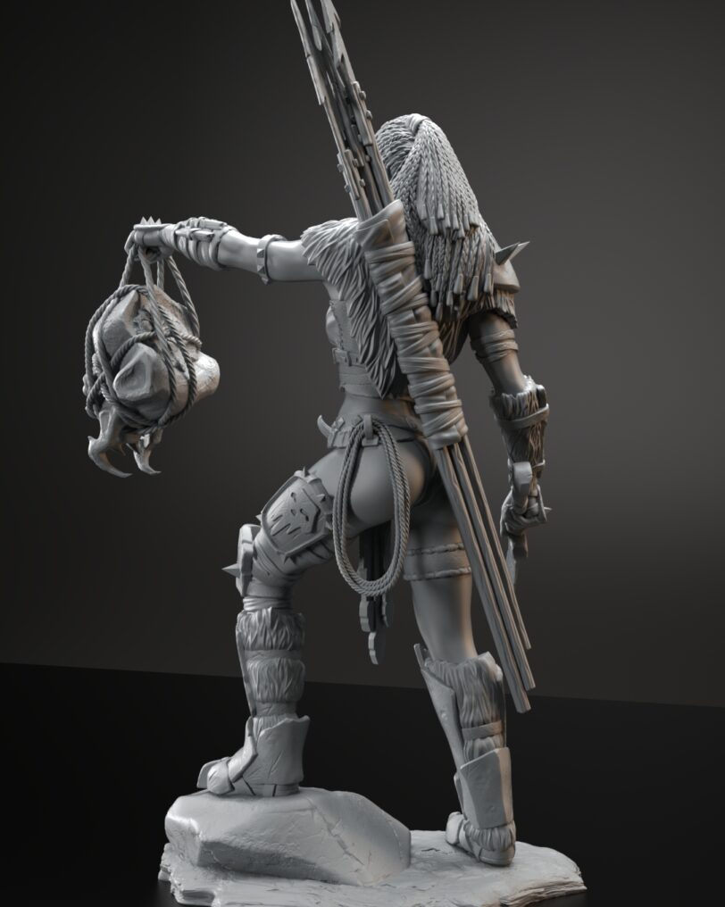 Lagmen orc hunter 3D print