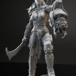 Lagmen orc hunter 3D print