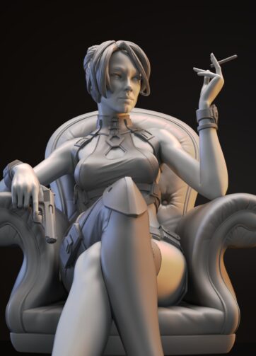 Madame A 3d printable