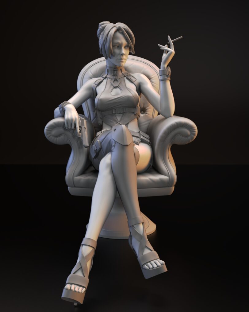 Madame A 3d printable