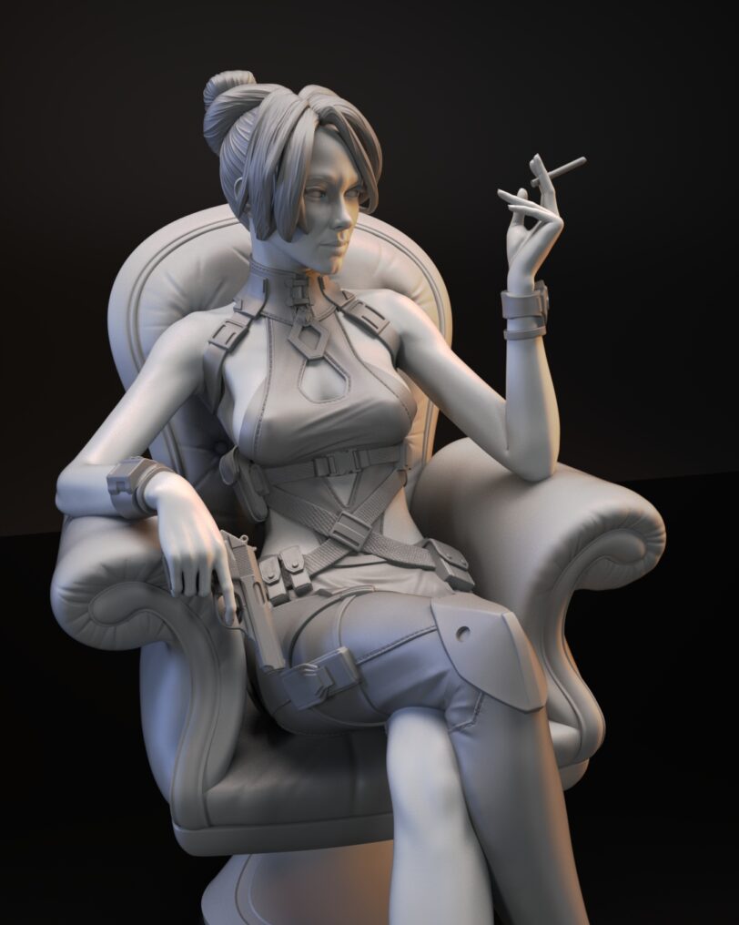 Madame A 3d printable