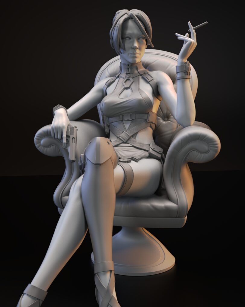 Madame A 3d printable