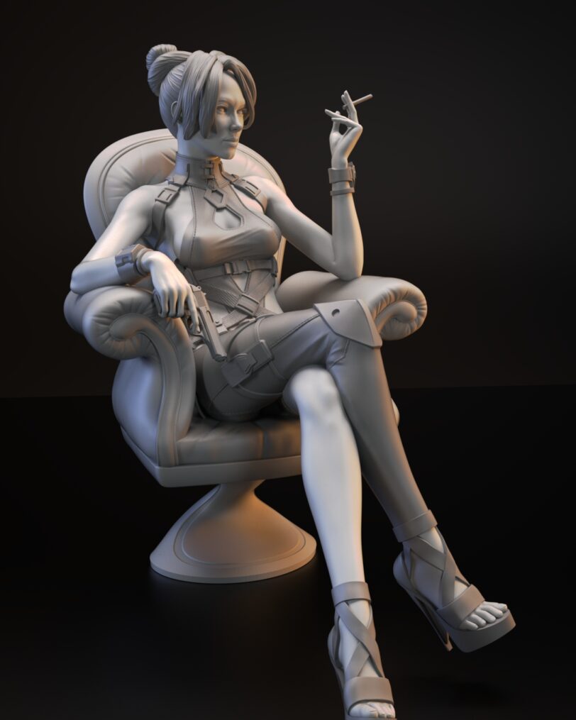 Madame A 3d printable