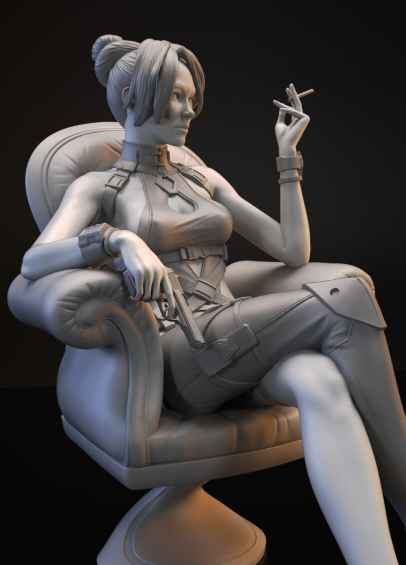 Madame A 3d printable